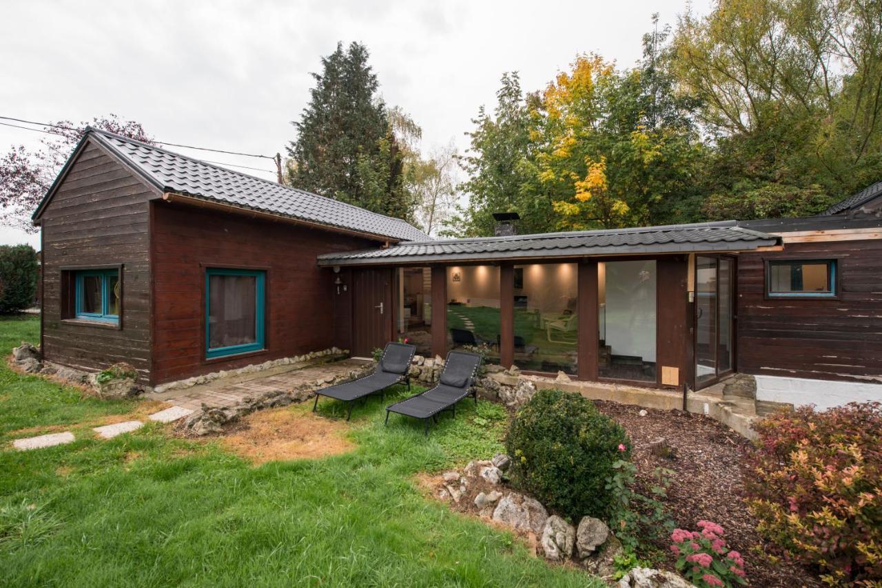 Le Chalet Naturzen Hastiere-par-dela Luaran gambar